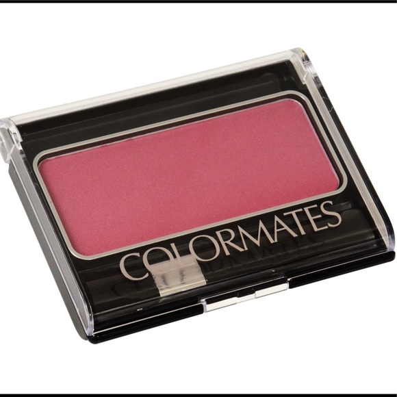 Color Mate Makeup Colormates Mauve Alous Blush Brush Compacts